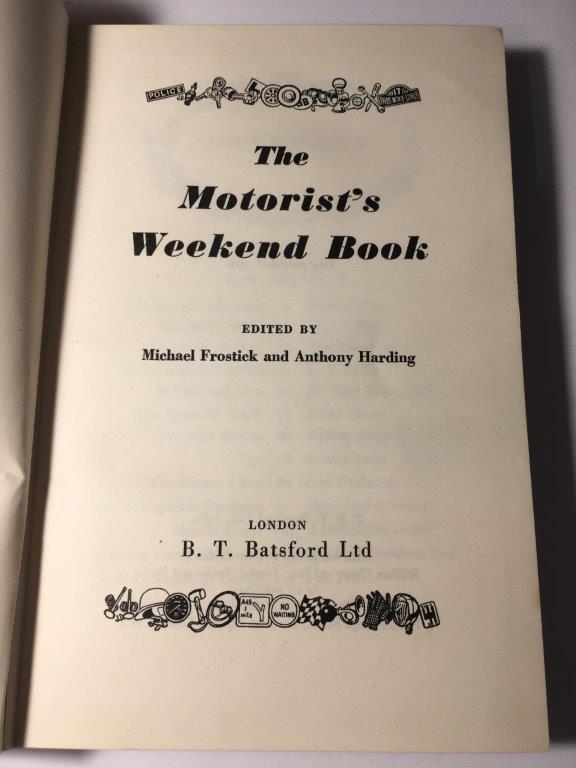 The Motorist's Weekend Book