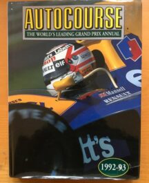 Autocourse 1992/93 Editor: Alan Henry 1993