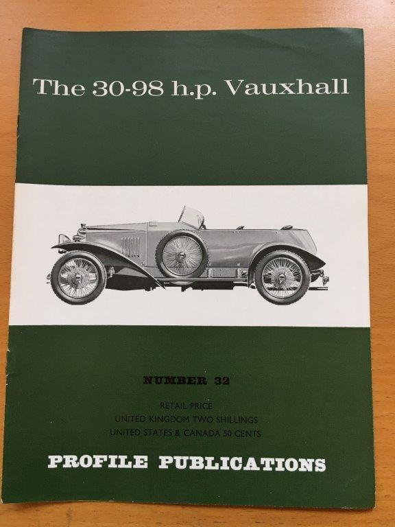 No: 32 - 30-98 h.p. Vauxhall Profile Publications 1967