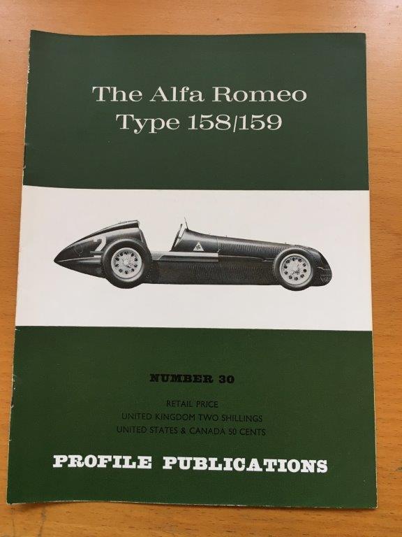No: 30 - Alfa Romeo Type 158/159 Profile Publications 1967
