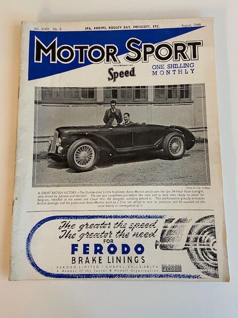 Motor Sport Magazine Aug 1948