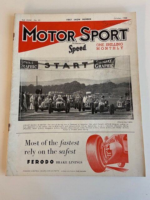 Motor Sport Magazine Oct 1948