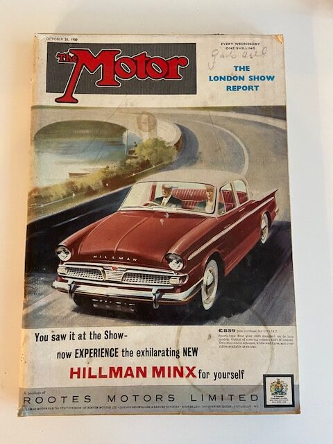 The Motor. Oct 28 1959 - London Motor Show edition.